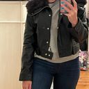 Abercrombie & Fitch  Faux Leather Jacket Photo 6