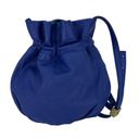 Polo  Ralph Lauren Blue Leather Pony Pouch Bucket Bag Photo 11