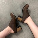 Sorel  Brown Addington Mules Slip On Clogs Photo 3