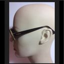 Fendi  FS200 Black Horn Rectangular Sunglasses EUC Photo 2