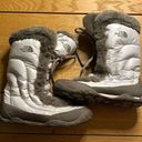 The North Face  icepick quilted boots white down 6.5 Photo 0