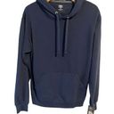 Athletic Works  Hoodie Unisex Small Long Sleeve Navy Blue Pull Over Pocketed NWT Photo 0