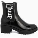 Juicy Couture  One-Up Women's Heeled Chelsea Boots Black Size 7.5 8.5 NEW Photo 0