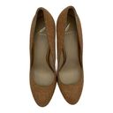 Brian Atwood B  Bffredrique Metallic Cork Pumps 9.5 Photo 1