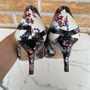 LK Bennett  Floral Snake Heels size 39 Photo 2