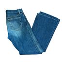 Gap  Long and Lean Mid Rise Straight Leg Ankle Crop Denim Blue Jeans Size 2 Photo 1