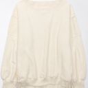 American Eagle Oversized Big Hug Reverse Fleece Sweatshirt Photo 2