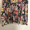 Abercrombie & Fitch  FLORAL VNECK CUT OUT SHORT SLEEVE FIT AND FLARE MINI DRESS Photo 3