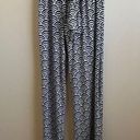 Mud Pie  Pull-on Jersey Palazzo Pants with Tie Waist Size Small Photo 0