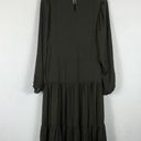 Anthropologie  Dolan Left Coast Katrina Maxi Dress Small Tiered Oversized Satin Photo 14