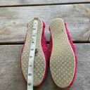 Toms  Womens Shoes Size 5 Pink Lace Espadrilles for Summer Slip Ons Photo 6