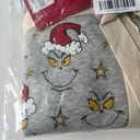 American Eagle NWT  Grinch Christmas Fleece Pajama Set Gray Size Small S NEW Photo 2