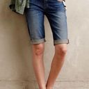 J Brand  Cuffed Demin Bermuda Shorts Size 26 Photo 0