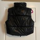 Cropped Puffer Vest Black Size M Photo 2