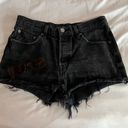 Levi’s 501 black shorts Photo 0