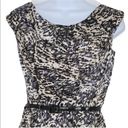 Shoshanna  Silk Boatneck animal print Sheath‎ Dress size 4 Photo 4