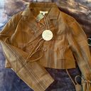 Lane 201 NWT Brown Cropped Blazer! Photo 2