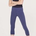 Lululemon Align Crop Size 8 Moody Blues Crops workout athleisure Blue Photo 1