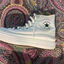 Converse White Platform Photo 7