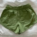 Lululemon Inner Glow Shorts 8 EUC Vista Green Photo 1