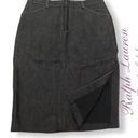 Ralph Lauren Vintage  Collection Purple Label Black Linen Skirt Photo 12