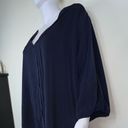 Bloomchic  Navy chiffon Tunic With Front Pleating Photo 8