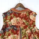 Coldwater Creek  Plus Size 2X Floral Vest Twill Cotton Coastal Cottagecore Spring Photo 3