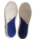 Rothy's  Riviera Pinstripe Shoes Womens 7.5 Blue Stripe Slip On Retired Rothy’s Photo 5