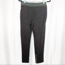 n:philanthropy  Cotton French Terry Ankle Zip Jogger Sweatpants: Olive Green Photo 3