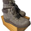 blowfish  Malibu Boots 6.5 Ankle Womens Gray euc 4 Earth 2105 Photo 7