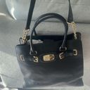 Michael Kors MICHAEL  Black Leather East West Hamilton Tote black leather Photo 11