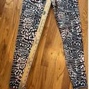 Curves N Combat Boots CNC Leggings M Blue Animal Print Athletic NICE Size M Photo 3