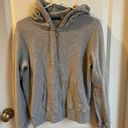 Brandy Melville Gray Zip Up Photo 2