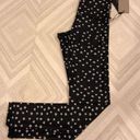 Strut this  Black Leggings with Five Card Suits - One Size Photo 0