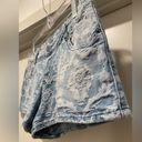 VTG 90s Y2k Mossimo Patterned Denim Jean Mini Hot Shorts Photo 8