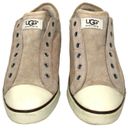 UGG Women's Laela Sand Suede Laceless Slip On Shearling Lined US 6 Photo 0