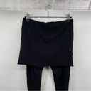 Splendid  Black Foldover Skirt Leggings Tennis Skirt Combo Size Small Photo 7