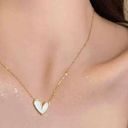 Gold Plated Heart Necklace Photo 0