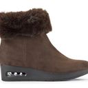 DKNY Abri Stone Fur Bootie Ankle Boots Photo 1