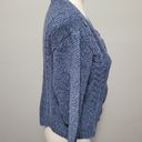 Northern Reflections Vintage  90s blue cropped cardigan size small Photo 2