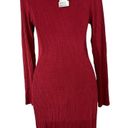 n:philanthropy  NEW Womens SZ S Brinley Dress Bordeaux Red Ruched Bodycon Dress Photo 2