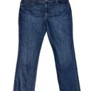 Lee  Relaxed Fit Straight Leg Plus Size 18 (39x31) Blue Jeans Stretch High-Rise ^ Photo 2