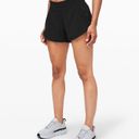 Lululemon Black Hotty Hot Low-Rise Short 4’ Photo 1