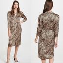 Rebecca Taylor  LYNX HAMMERED SILK DRESS Photo 2