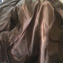 wilson's leather  Laser Cut Leather Jacket Coat Sz. L Brown Lined Scalloped Hem Photo 11