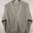 Uniqlo Grey Knit Cardigan Photo 0