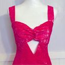 Jessica McClintock  80s vintage, pink lace, mini dress, sweetheart dress Photo 4