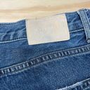 Everlane  The Cheeky Jean‎ High Rise Size 30 Crop Distressed Cotton Photo 4