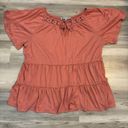 Absolutely Famous Size XL Boho Style blouse with Peplum Bottom P=20 L=24 Photo 3