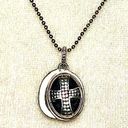 Onyx Lori Bonn Love Locket Sterling &  Photo 0